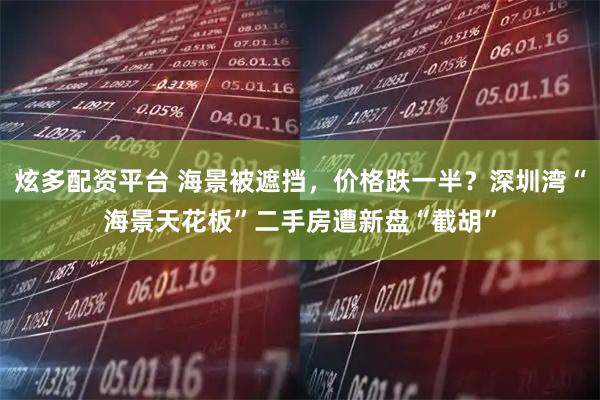炫多配资平台 海景被遮挡，价格跌一半？深圳湾“海景天花板”二手房遭新盘“截胡”